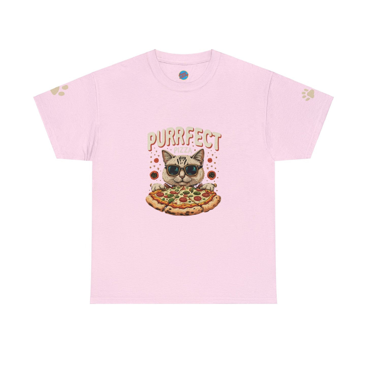 Cat X Pizza - Cotton Blend™ Tee