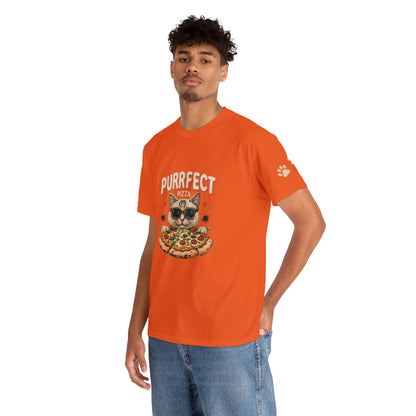 Cat X Pizza - Cotton Blend™ Tee