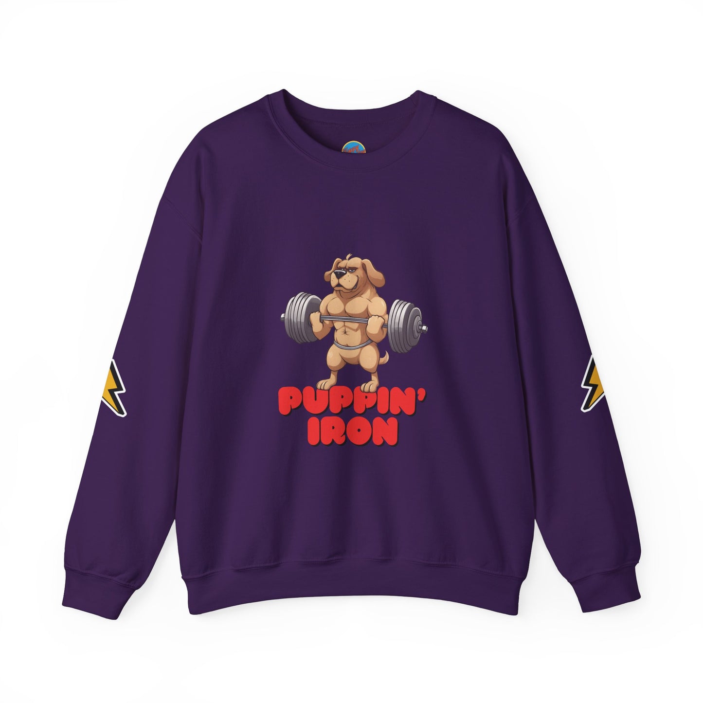 Puppin' Iron - Crewneck Sweatshirt