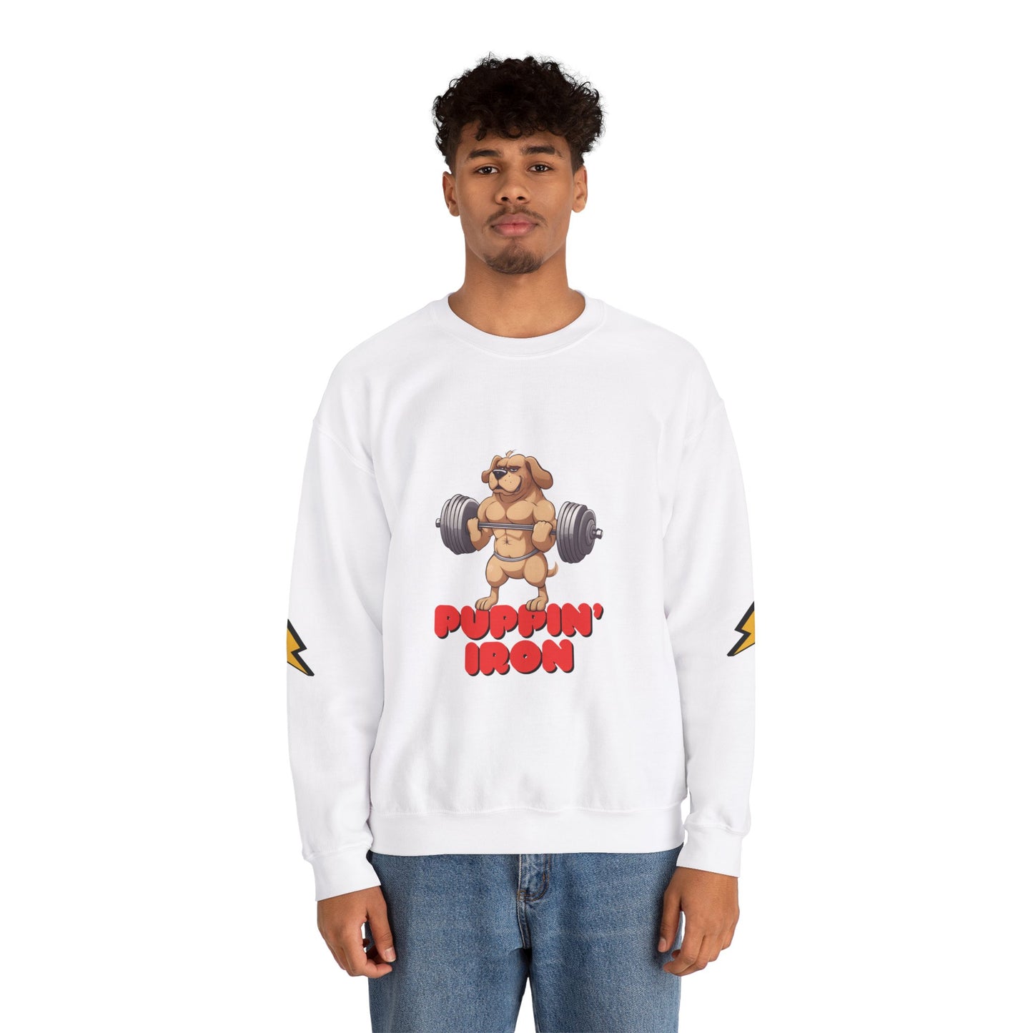 Puppin' Iron - Crewneck Sweatshirt