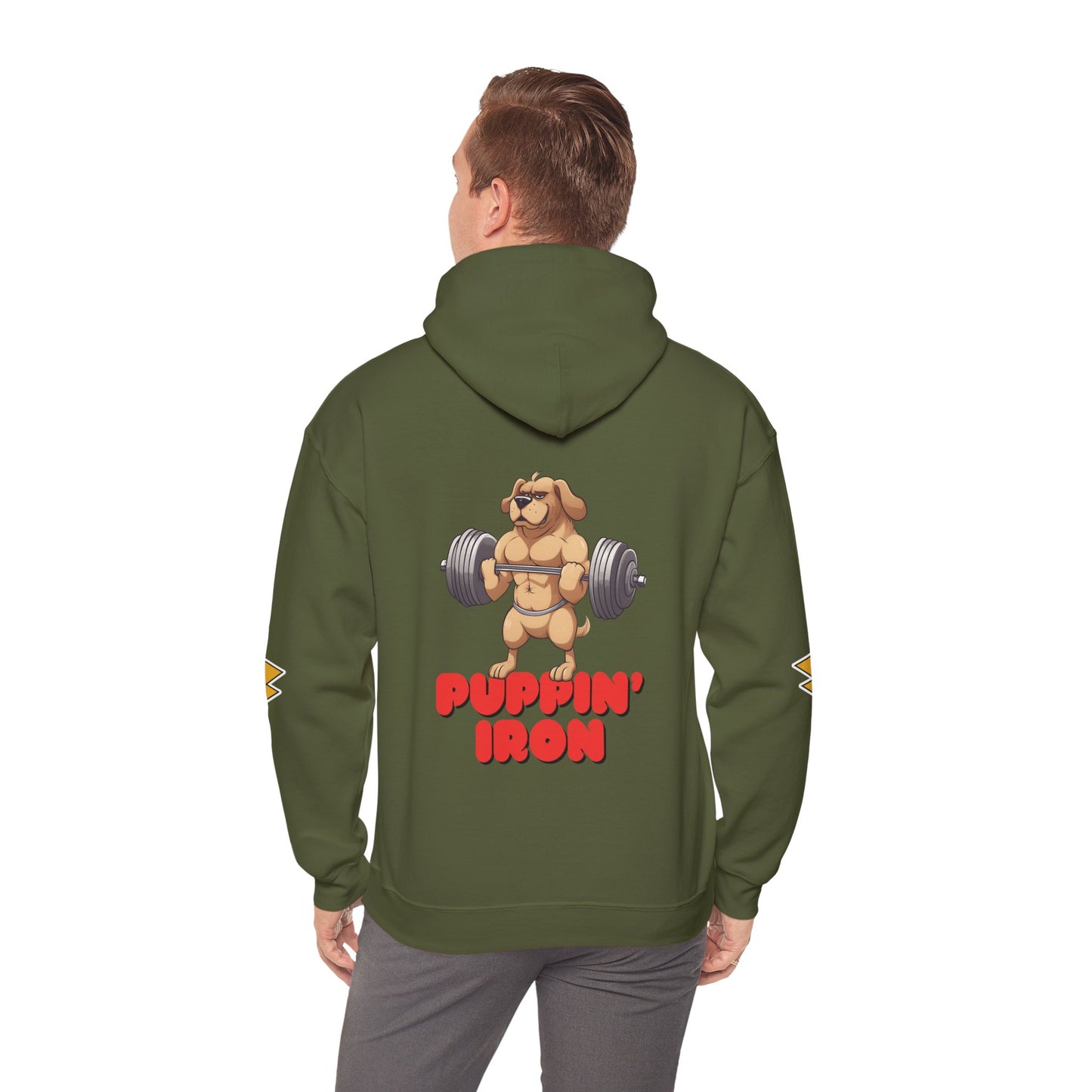 Pumpin' Iron Cotton Blend™Hoodie