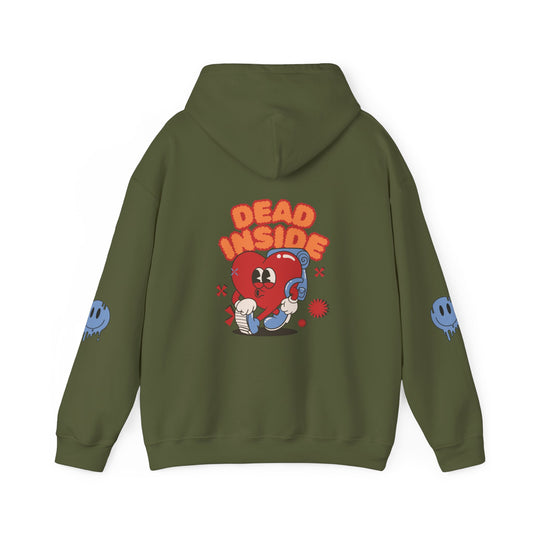 Dead Inside Cotton Blend™Hoodie