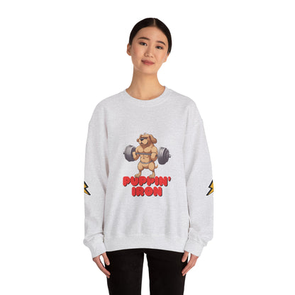 Puppin' Iron - Crewneck Sweatshirt