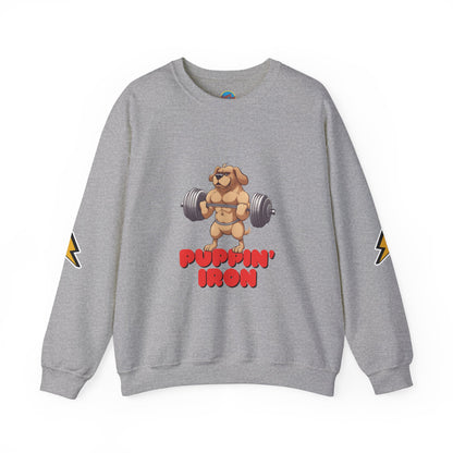 Puppin' Iron - Crewneck Sweatshirt