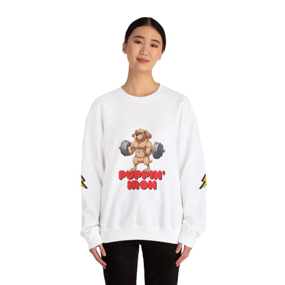 Puppin' Iron - Crewneck Sweatshirt