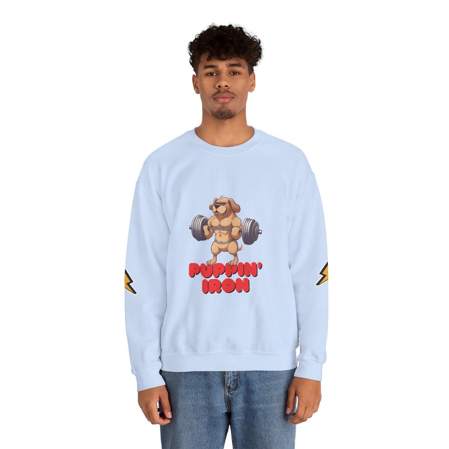 Puppin' Iron - Crewneck Sweatshirt