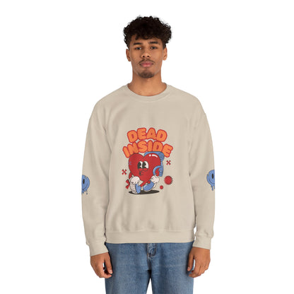 Dead Inside Cotton Blend™Sweatshirt