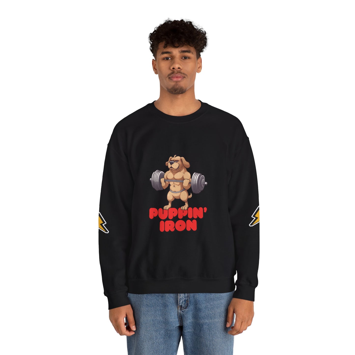 Puppin' Iron - Crewneck Sweatshirt