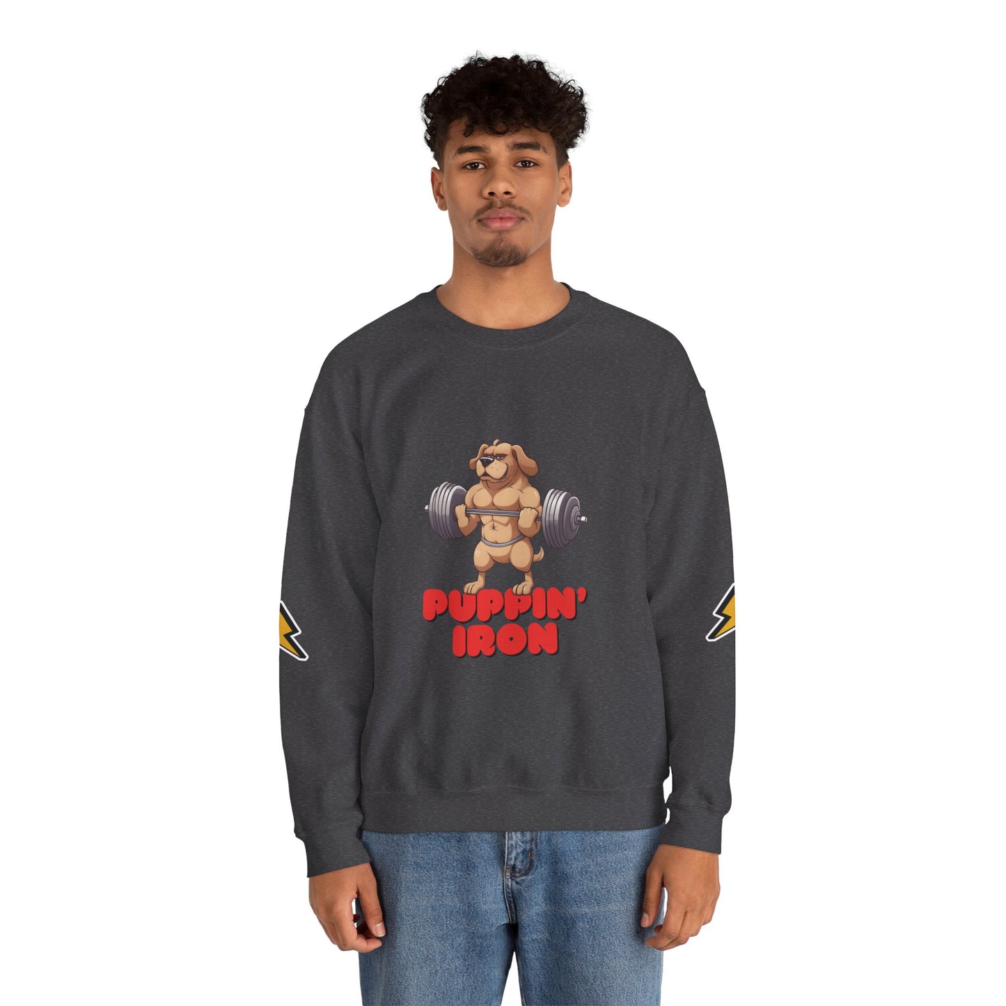 Puppin' Iron - Crewneck Sweatshirt