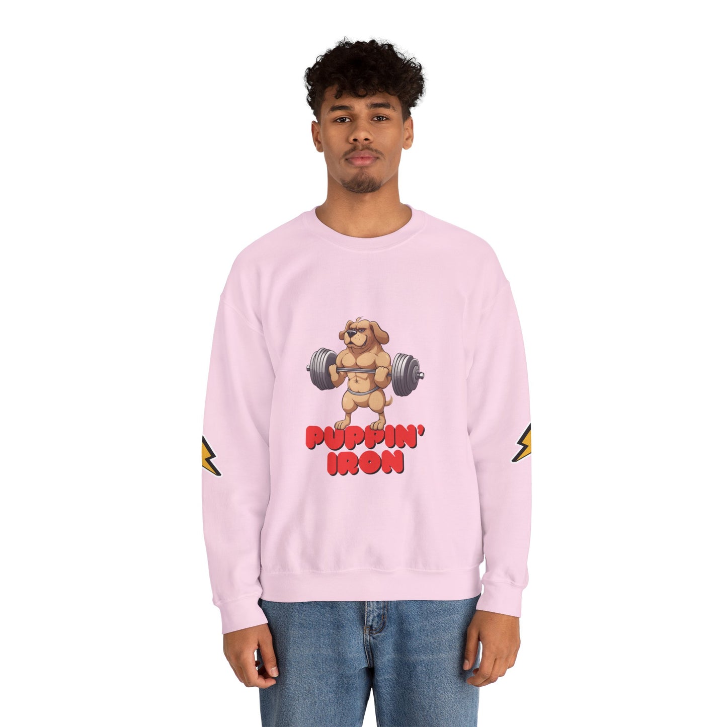 Puppin' Iron - Crewneck Sweatshirt