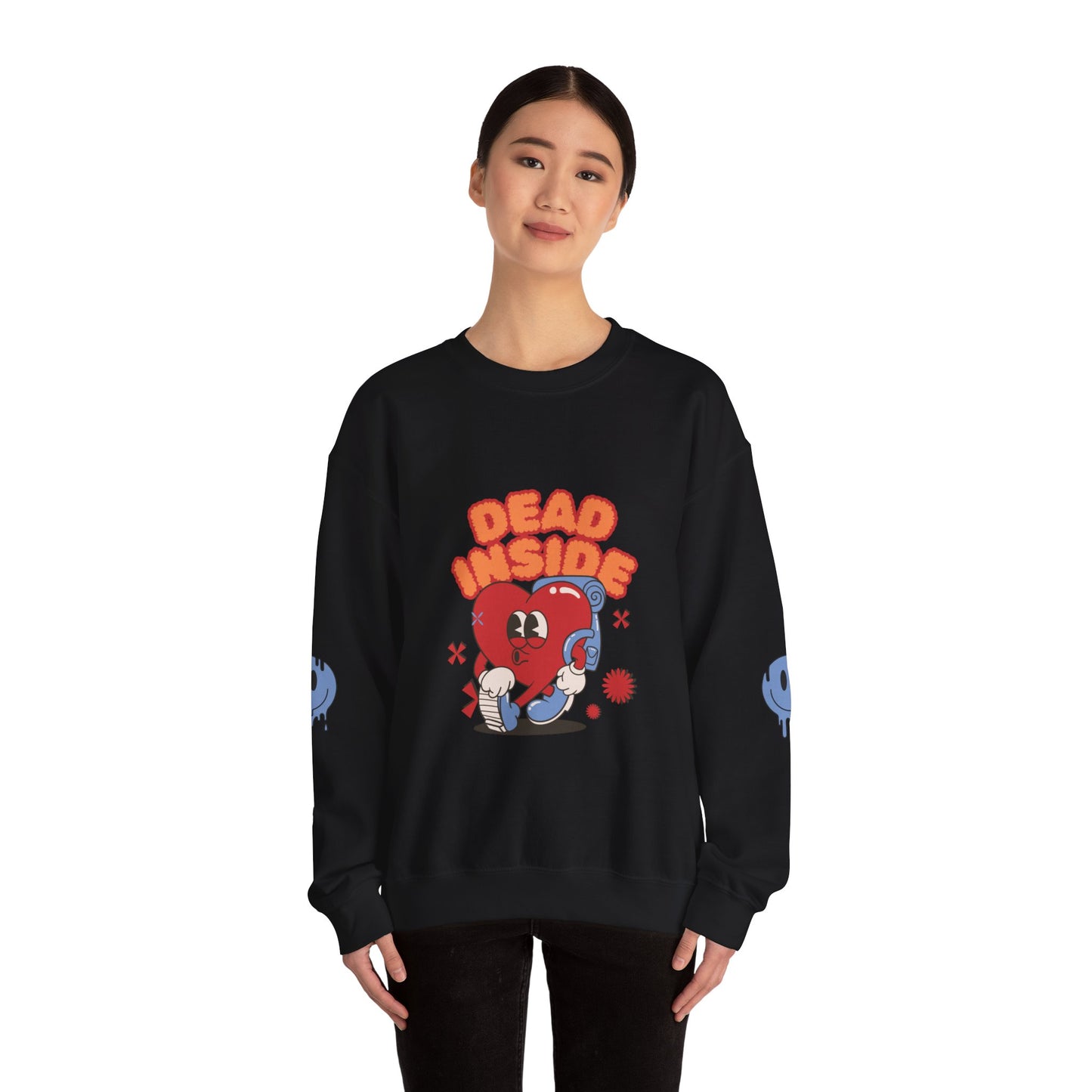 Dead Inside Cotton Blend™Sweatshirt