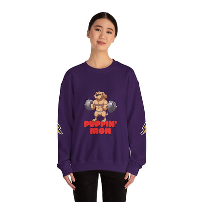 Puppin' Iron - Crewneck Sweatshirt