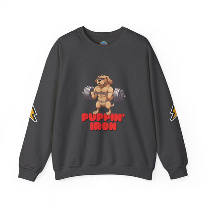 Puppin' Iron - Crewneck Sweatshirt