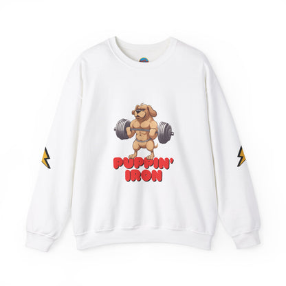 Puppin' Iron - Crewneck Sweatshirt