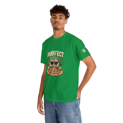 Cat X Pizza - Cotton Blend™ Tee