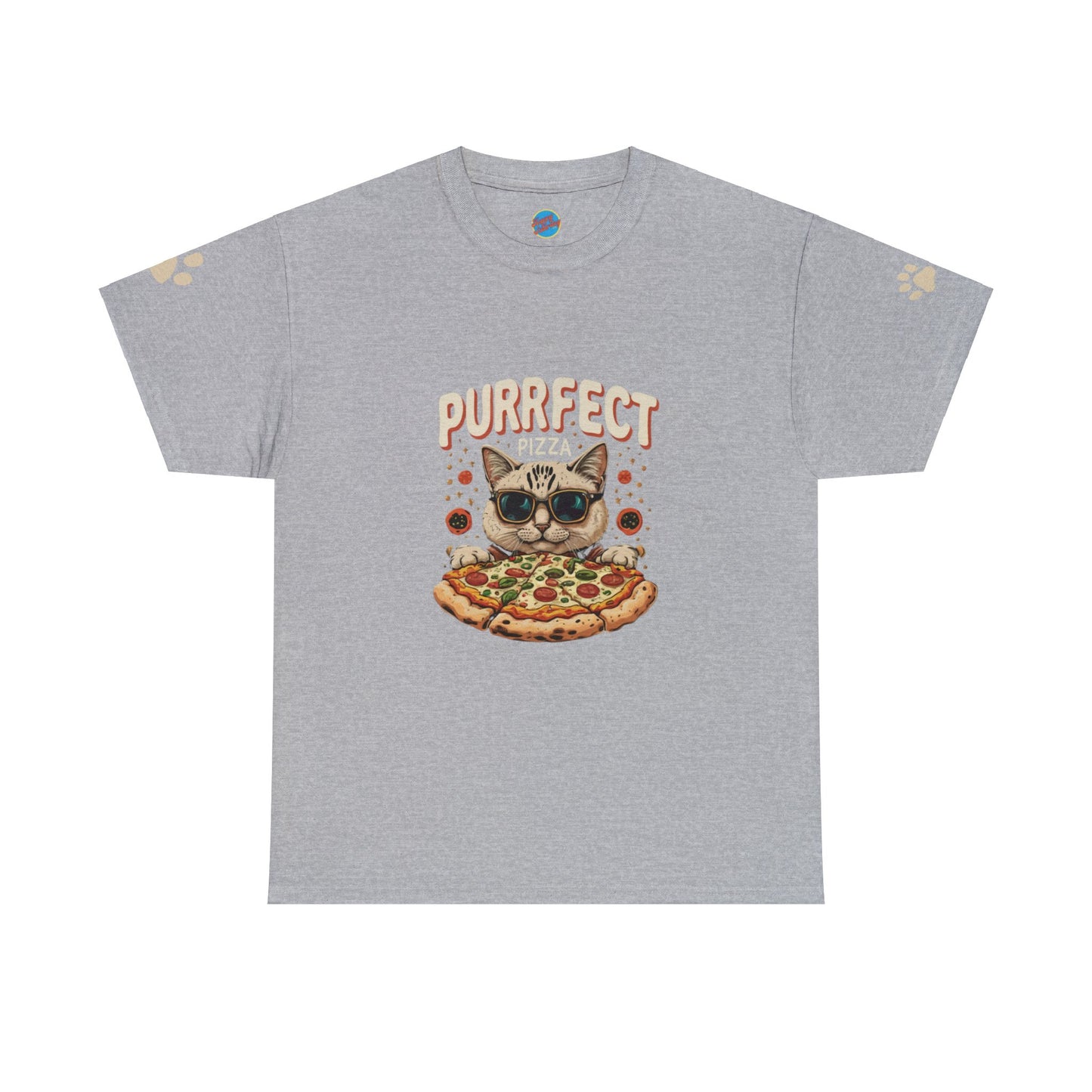 Cat X Pizza - Cotton Blend™ Tee