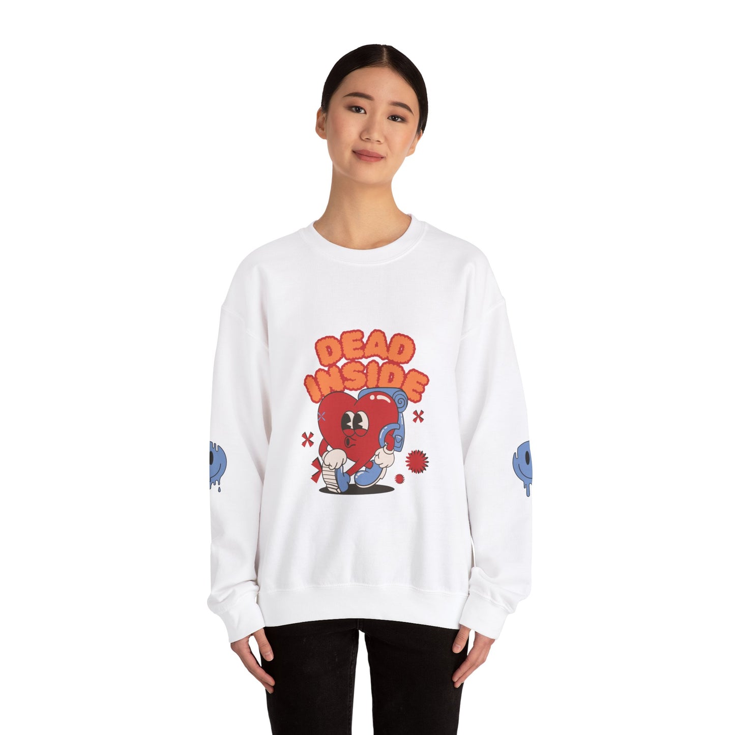 Dead Inside Cotton Blend™Sweatshirt