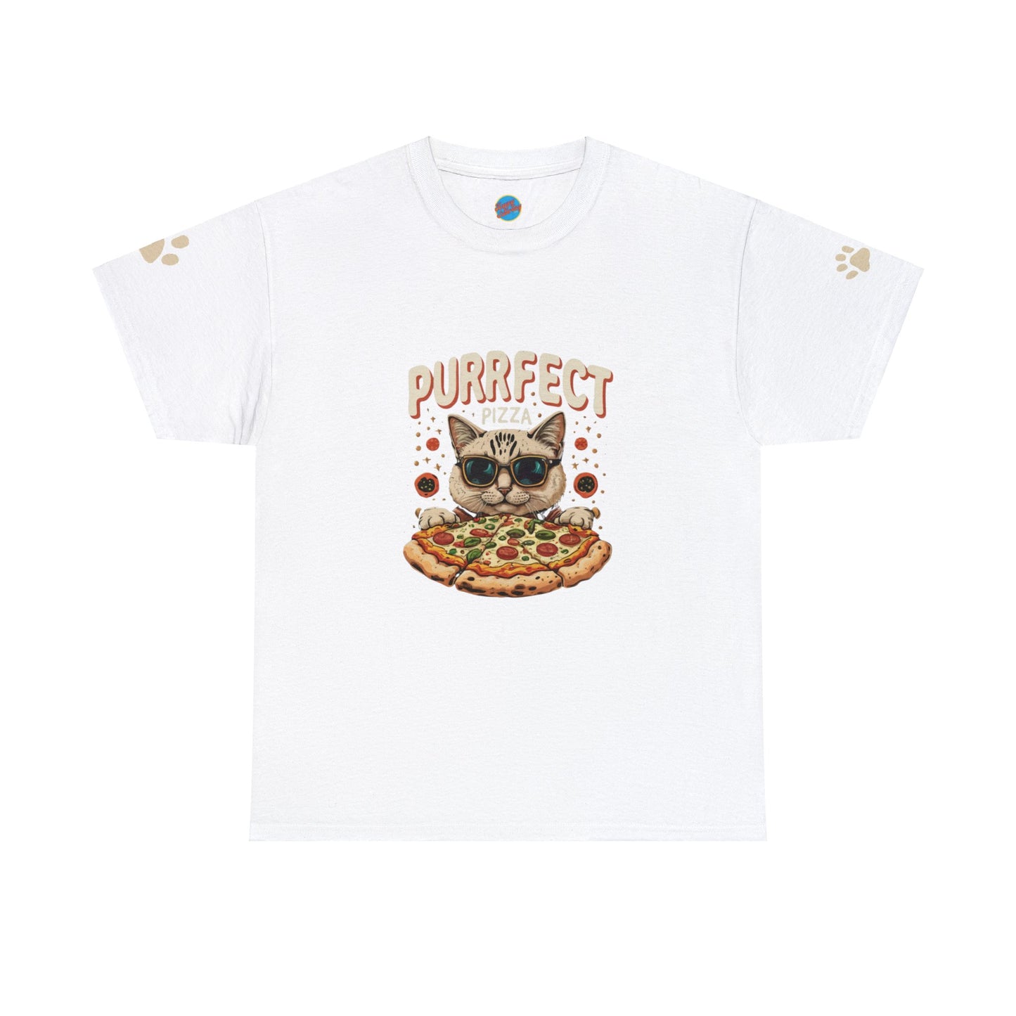 Cat X Pizza - Cotton Blend™ Tee