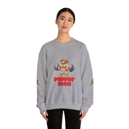 Puppin' Iron - Crewneck Sweatshirt