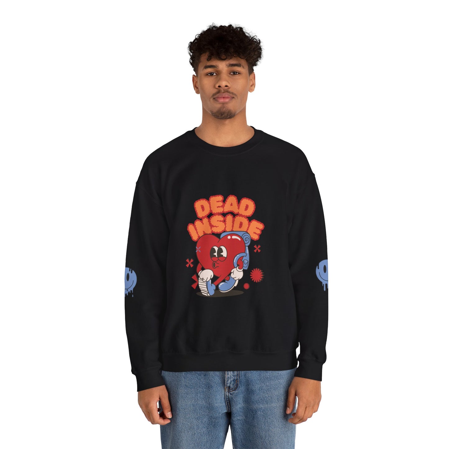 Dead Inside Cotton Blend™Sweatshirt