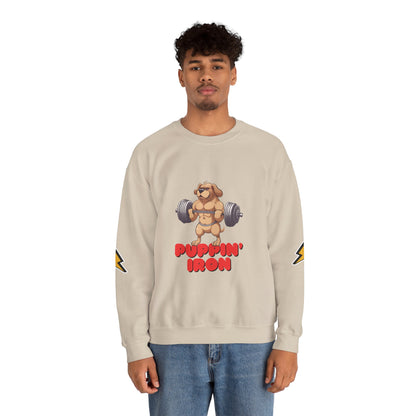 Puppin' Iron - Crewneck Sweatshirt