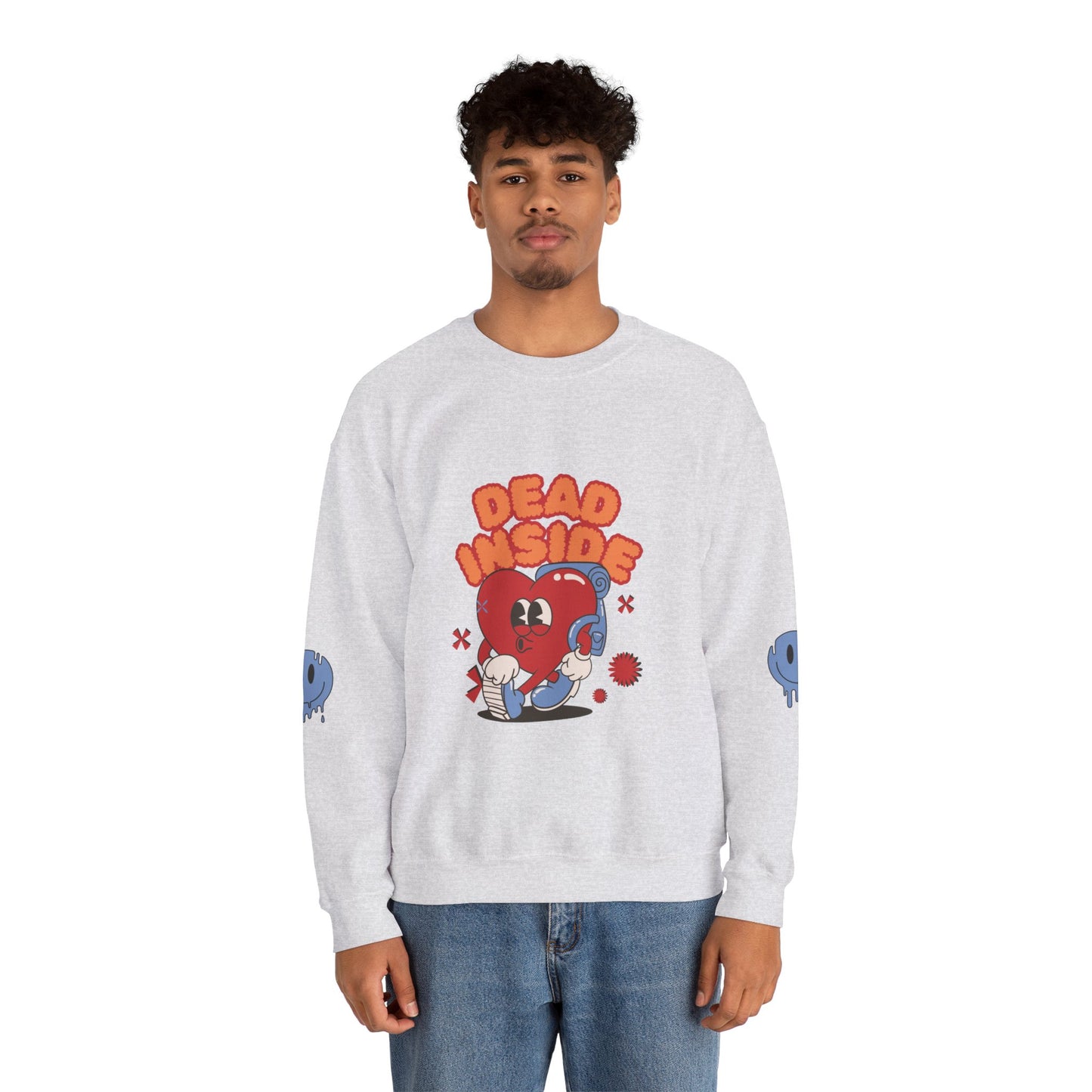 Dead Inside Cotton Blend™Sweatshirt