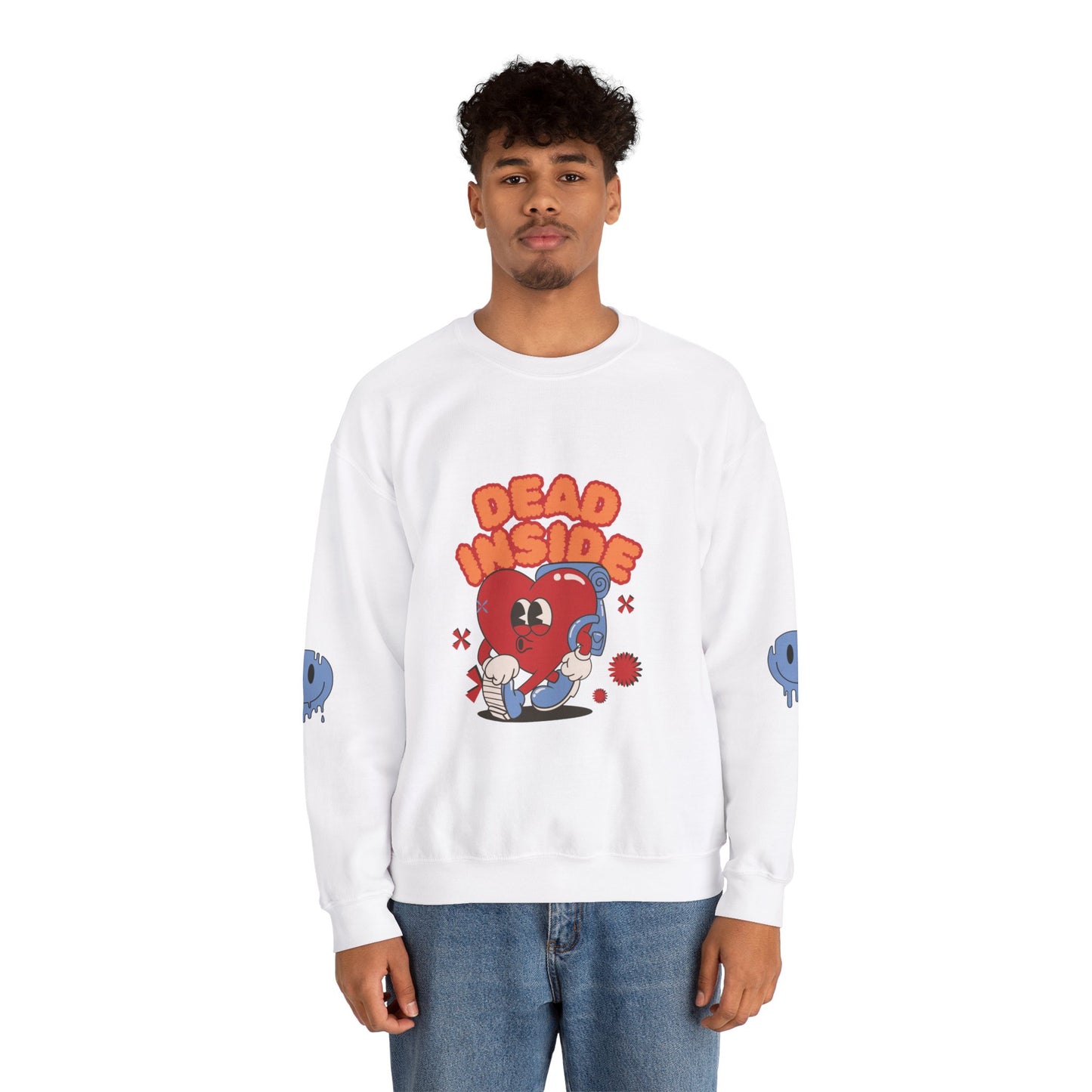 Dead Inside Cotton Blend™Sweatshirt